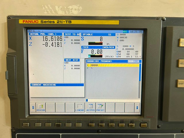 2007 doosan puma 400b cnc-draaibank - afbeelding 19 van  21