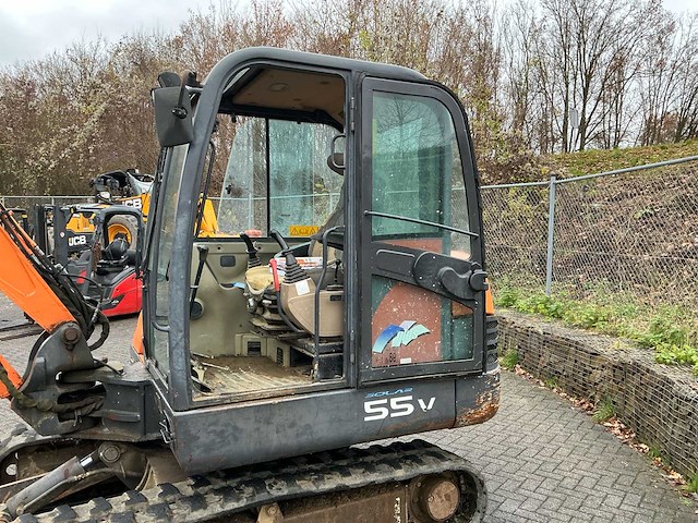 2007 doosan solar 55v midigraafmachine - afbeelding 4 van  40