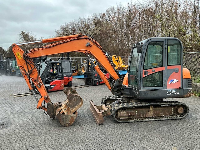 2007 doosan solar 55v midigraafmachine - afbeelding 23 van  40