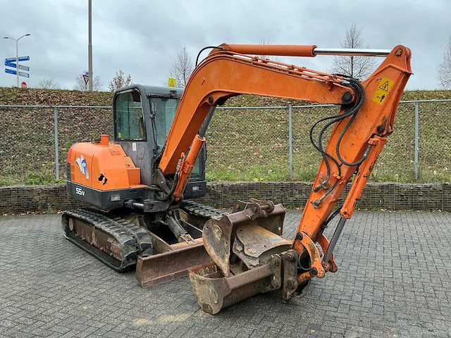 2007 doosan solar 55v midigraafmachine - afbeelding 37 van  40