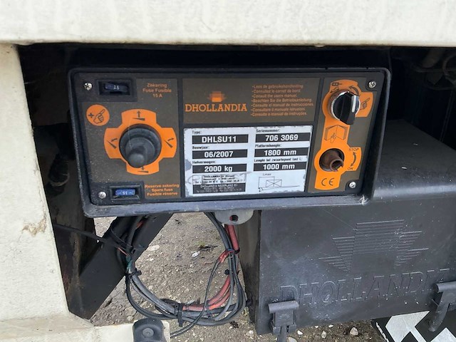 2007 draco axs220 geconditioneerde schamel aanhangwagen - afbeelding 26 van  26