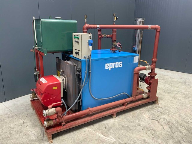 2007 epros superac 290 industriële verwarmingsketel - afbeelding 1 van  9
