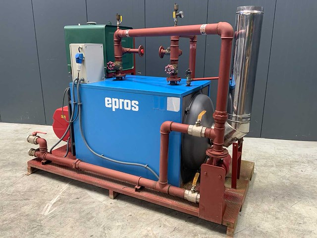 2007 epros superac 290 industriële verwarmingsketel - afbeelding 2 van  9
