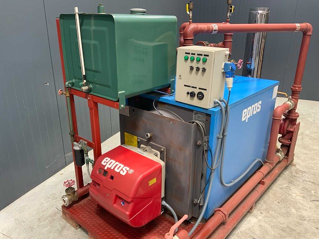 2007 epros superac 290 industriële verwarmingsketel - afbeelding 3 van  9