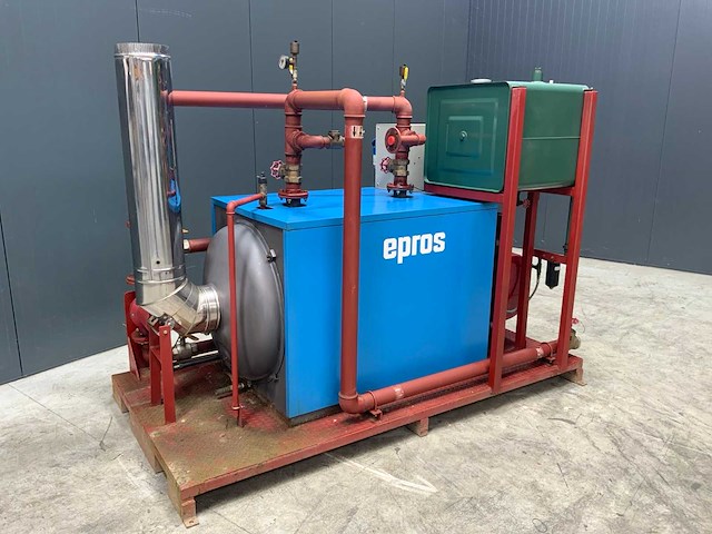 2007 epros superac 290 industriële verwarmingsketel - afbeelding 4 van  9