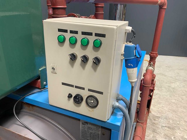 2007 epros superac 290 industriële verwarmingsketel - afbeelding 6 van  9