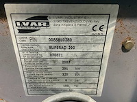 2007 epros superac 290 industriële verwarmingsketel - afbeelding 7 van  9