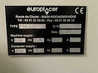 2007 europlacer finesse pick-and-place machine - afbeelding 11 van  13
