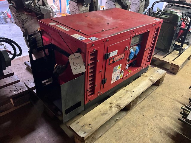 2007 europower eps6000e stroomgenerator - afbeelding 1 van  10