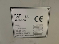 2007 fat s.a. tur 630mn teach-in draaibank - afbeelding 2 van  26