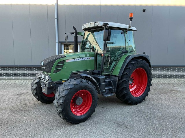 2007 fendt 309 vario tms vierwielaangedreven landbouwtractor - afbeelding 1 van  22