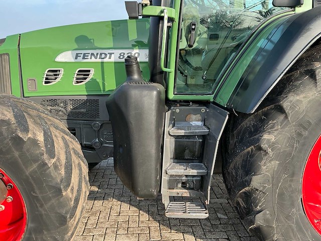 2007 fendt 820 vario tms vierwielaangedreven landbouwtractor - afbeelding 4 van  36