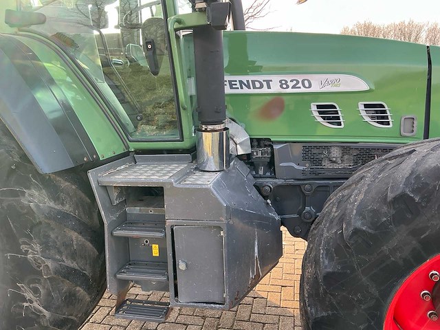 2007 fendt 820 vario tms vierwielaangedreven landbouwtractor - afbeelding 14 van  36