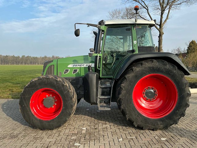 2007 fendt 820 vario tms vierwielaangedreven landbouwtractor - afbeelding 12 van  36