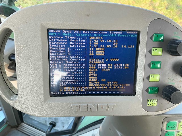 2007 fendt 820 vario tms vierwielaangedreven landbouwtractor - afbeelding 33 van  36