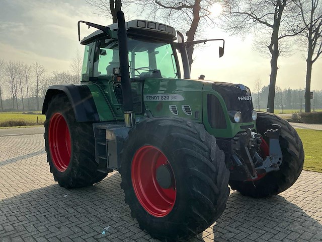 2007 fendt 820 vario tms vierwielaangedreven landbouwtractor - afbeelding 30 van  36