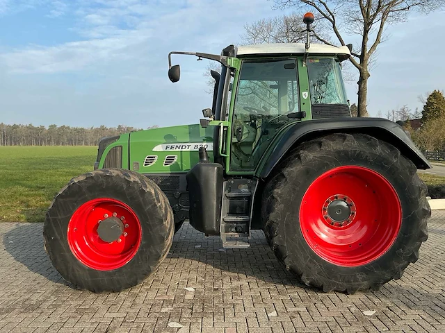 2007 fendt 820 vario tms vierwielaangedreven landbouwtractor - afbeelding 12 van  36