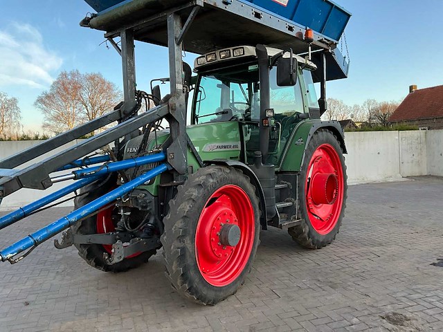 2007 fendt famer 410 vario vierwielaangedreven landbouwtractor (c) - afbeelding 1 van  24