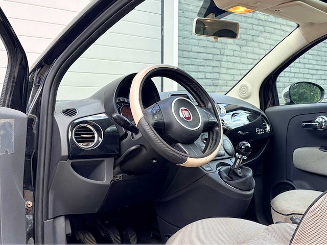 2007 fiat 500 1.2 pano naked personenauto - afbeelding 7 van  13