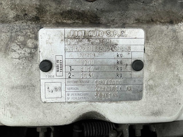 2007 fiat doblò bedrijfswagen - afbeelding 6 van  21