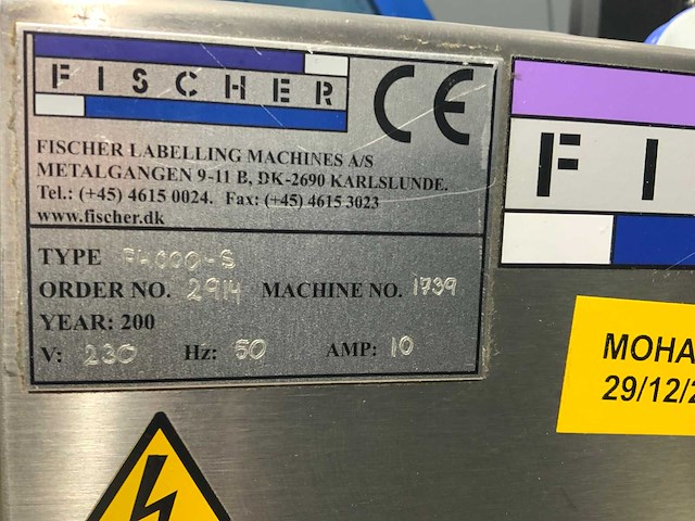 2007 fischer f4000 mdi applicator op statief verrijdbaar - afbeelding 3 van  6