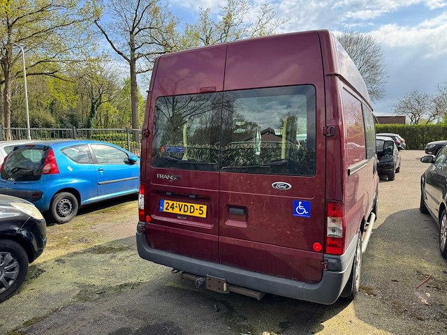 2007 ford transit 260s 2.2 tdci dc invalide vervoer rolstoel gehandicapte 24-vdd-5 - afbeelding 4 van  20