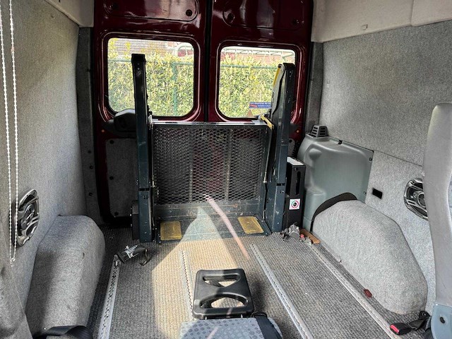 2007 ford transit 260s 2.2 tdci dc invalide vervoer rolstoel gehandicapte 24-vdd-5 - afbeelding 10 van  35