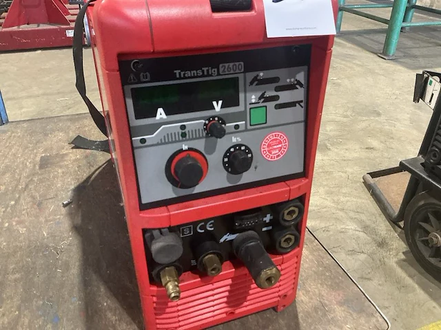 2007 fronius transtig 2600 g/w/z tig lasmachine - afbeelding 5 van  6
