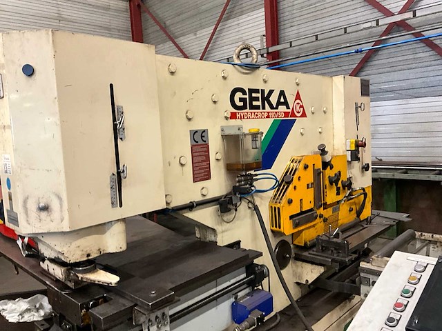 2007 geka hyd110 pons- en knipmachine - afbeelding 4 van  27