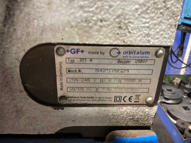 2007 gf rh4 afkant-vlakmachine - afbeelding 7 van  7