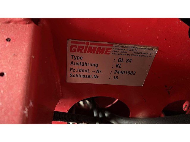 2007 grimme gl 34 kl 4-rijige aardappelpootmachine - afbeelding 7 van  15