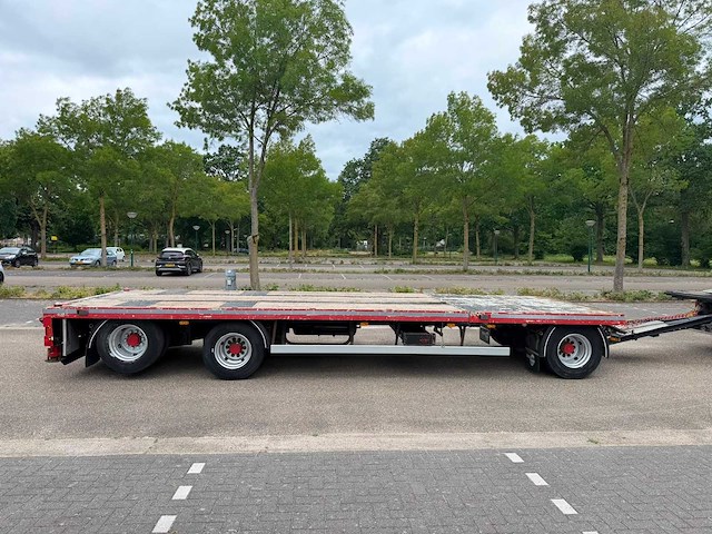 2007 gs meppel av-2800 lcu uitschuifbare vlakke aanhanger - afbeelding 8 van  22