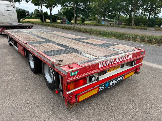 2007 gs meppel av-2800 lcu uitschuifbare vlakke aanhanger - afbeelding 11 van  22