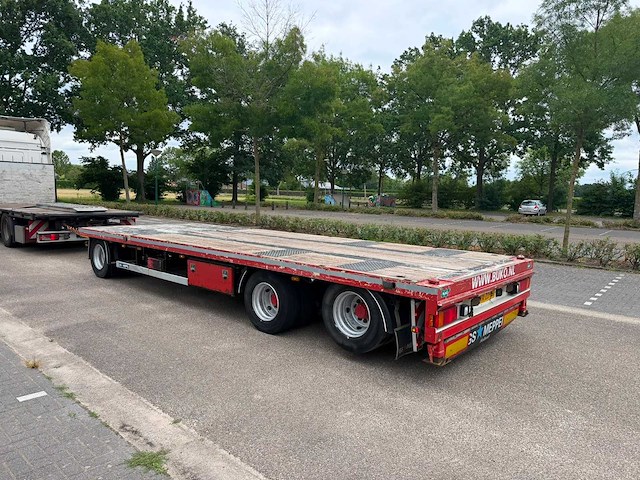 2007 gs meppel av-2800 lcu uitschuifbare vlakke aanhanger - afbeelding 14 van  22