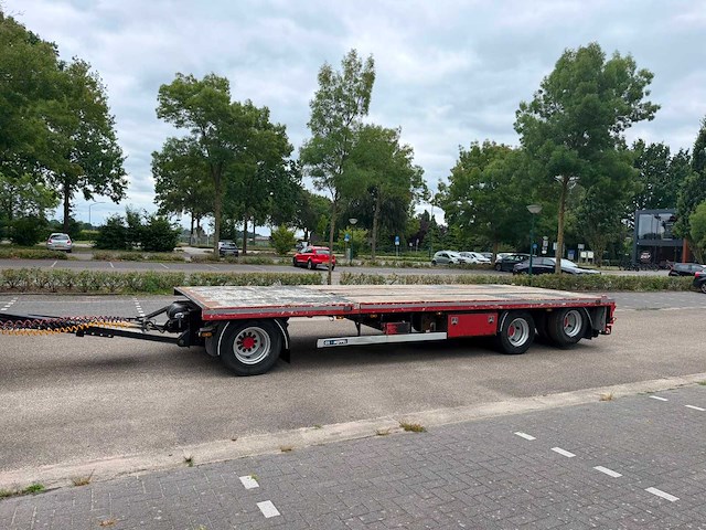 2007 gs meppel av-2800 lcu uitschuifbare vlakke aanhanger - afbeelding 16 van  22