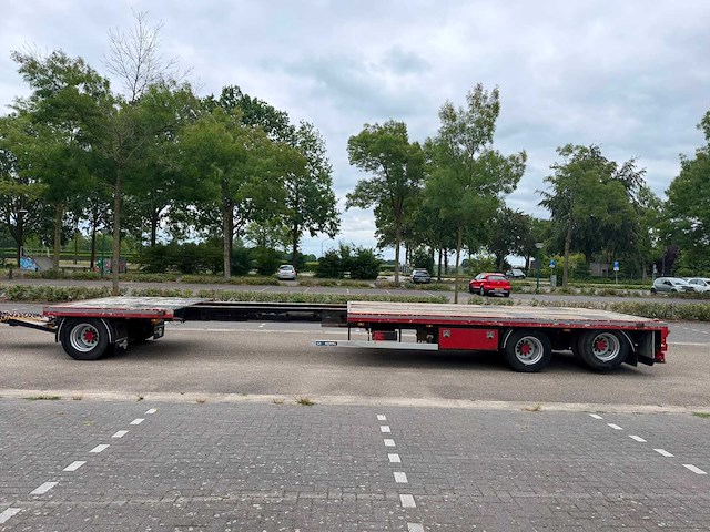 2007 gs meppel av-2800 lcu uitschuifbare vlakke aanhanger - afbeelding 18 van  22