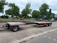 2007 gs meppel av-2800 lcu uitschuifbare vlakke aanhanger - afbeelding 19 van  22