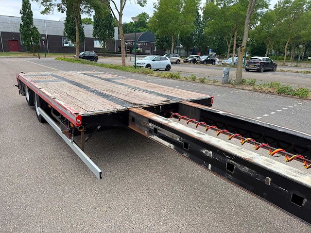 2007 gs meppel av-2800 lcu uitschuifbare vlakke aanhanger - afbeelding 22 van  22