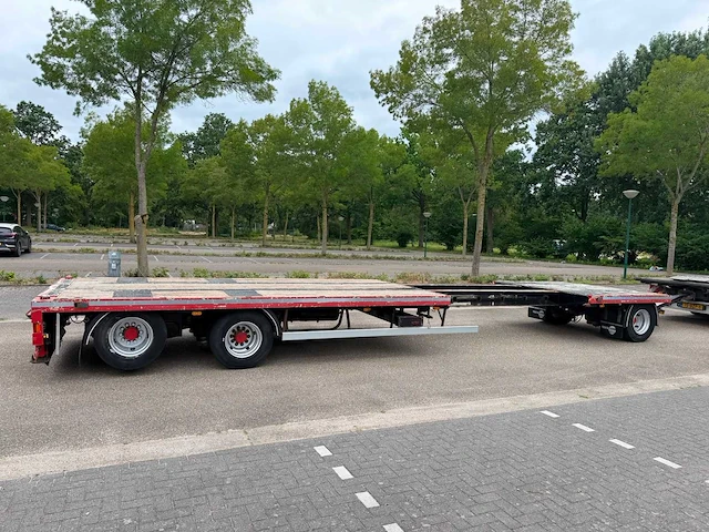 2007 gs meppel av-2800 lcu uitschuifbare vlakke aanhanger - afbeelding 12 van  31