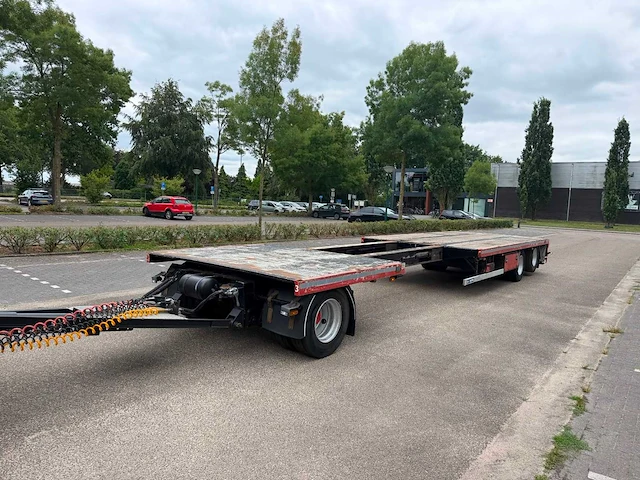 2007 gs meppel av-2800 lcu uitschuifbare vlakke aanhanger - afbeelding 1 van  31