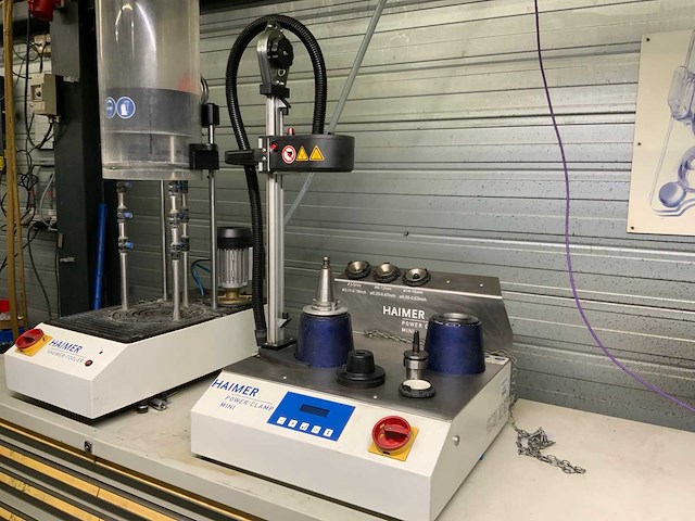 2007 haimer power clamp mini krimptechnologie machine - afbeelding 2 van  8