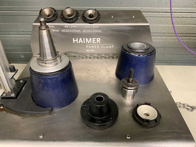 2007 haimer power clamp mini krimptechnologie machine - afbeelding 6 van  8