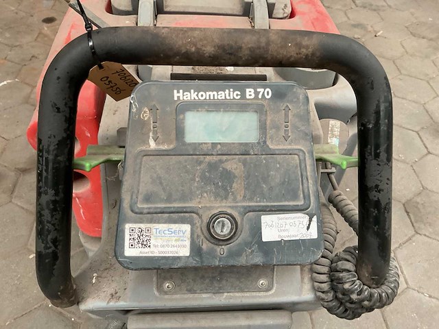 2007 hakomatic b70 vloerreiniger - afbeelding 7 van  7