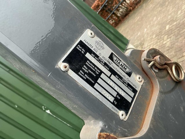 2007 hamm hd10w dubbelwals/trilwals - afbeelding 12 van  16