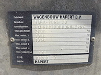 2007 hapert d 2700 kiepaanhangwagen - afbeelding 6 van  7