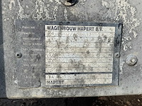 2007 hapert ta 3500 machine transporter aanhangwagen - afbeelding 13 van  20