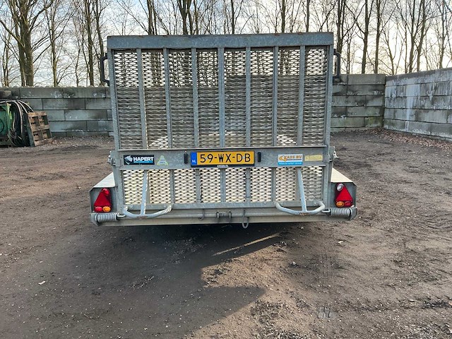 2007 hapert ta 3500 machine transporter aanhangwagen - afbeelding 15 van  20