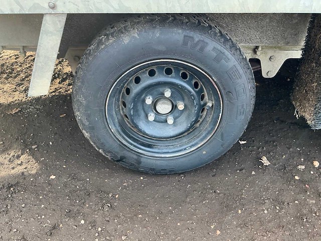 2007 hapert ta 3500 machine transporter aanhangwagen - afbeelding 20 van  20