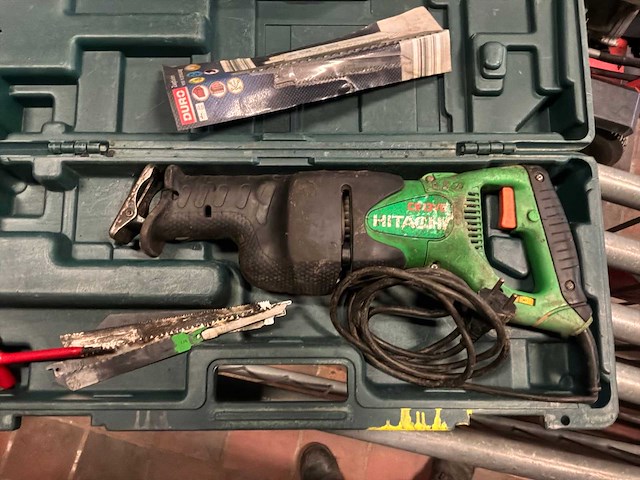 2007 hitachi cr13vc reciprozaagmachine - afbeelding 2 van  2