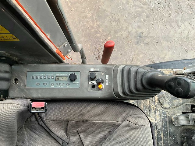 2007 hitachi zx130w mobiele graafmachine - afbeelding 11 van  33